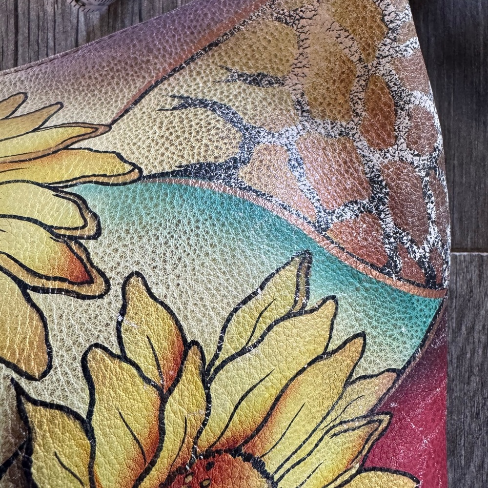 Anuschka Artistic Multicolor Shoulder Bag - Picture 9 of 16